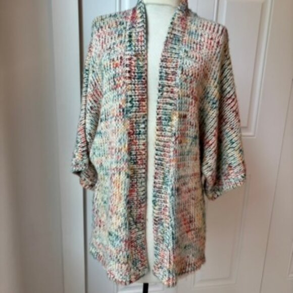 Volcom Kokamo Multi Colored Yarn Kimono Sweater - Picture 2 of 11